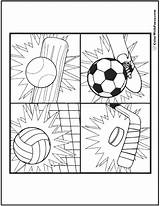 Sports Coloring Pages Sheets Winter Printable Color Spring Season Summer Pdf Getcolorings Fall Print Getdrawings Related Colorwithfuzzy sketch template