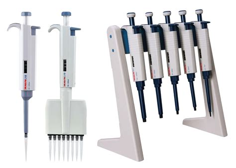 adjustable multichannel pipette