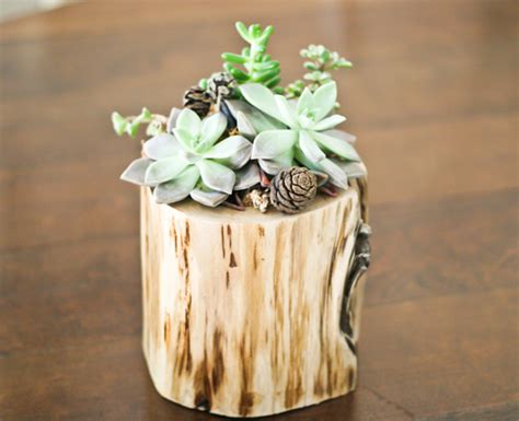 diy wooden flower pots ideas