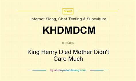 King Harry Died Mother Vlr Eng Br
