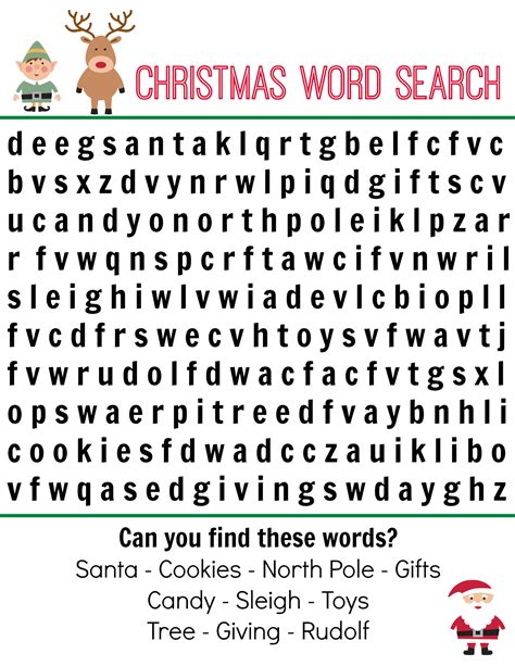 word search printable large print printable world holiday