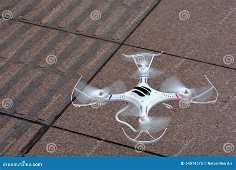 personal quadcopter drone stock image image  industry