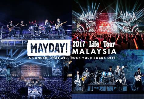 mayday 2017 life tour malaysia a concert that will rock your socks off