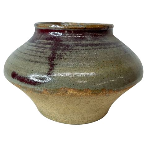 studio american art pottery hand thrown brown vase vases home decor etnacompe