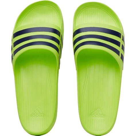 buy adidas duramo  sandals solar yellowmidnight indigo
