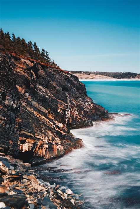 beautiful coastline  nova scotia canada rpics