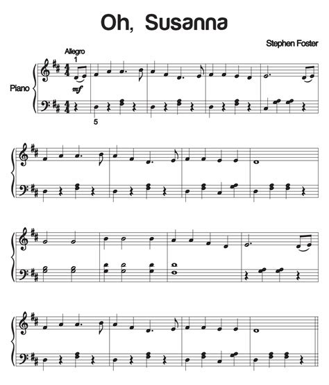 Printable Beginner Piano Music With Letters 1000 Images