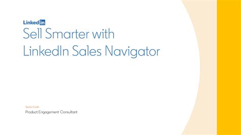 sales navigator webinar