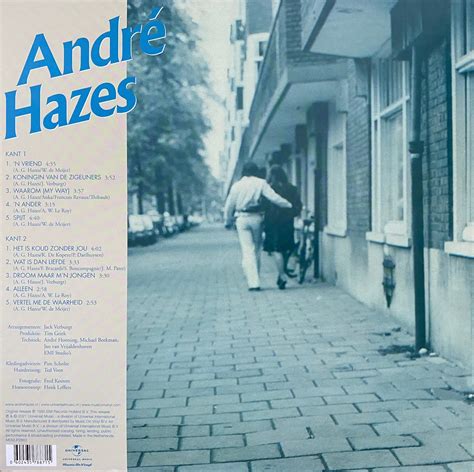 andre hazes  vriend limited edition blue vinyl lp vinyl