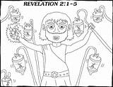Coloring Pages Revelation Revelations Getcolorings Getdrawings Color sketch template