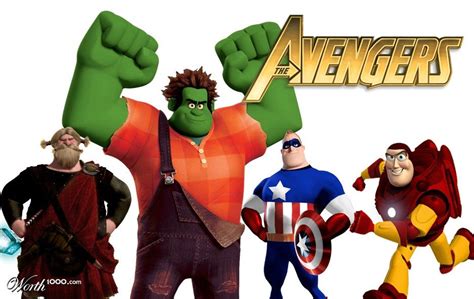 Pixar S The Avengers Disney Marvel Avengers Pixar