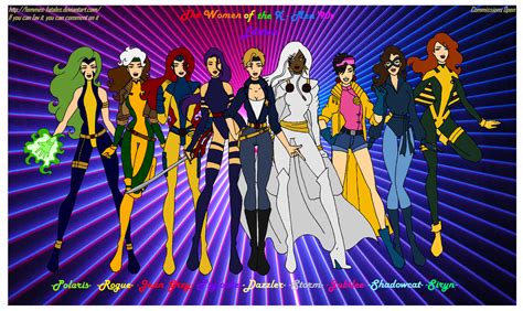 The Women Of The X Men 90s Edition By Femmes Fatales On