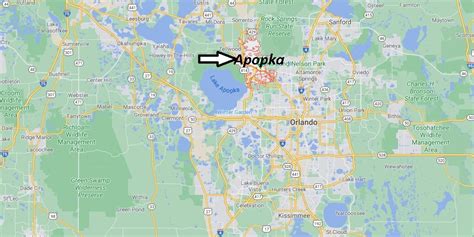 Where Is Apopka Florida What County Is Apopka Fl In Where Is Map