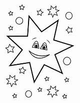 Star Coloring Pages Printable sketch template
