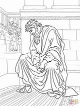 Colorare Absalom Jeremiah Prophet Piange Weeping Disegni Davide Pagine Supercoloring Knucles Ragazzo Goliath sketch template