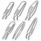 Forceps Vector Forcep Wound sketch template