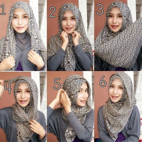 gampang pakai pashmina licin hijab fashion hijab fashion