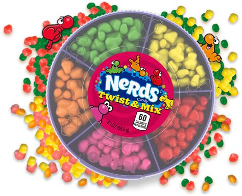 Tiny Tangy Crunchy Dual Flavoured Nerds Candy