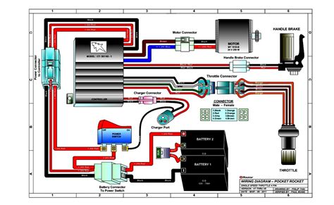 razor electric scooter wiring diagram razor  scooter battery wiring diagram circuit