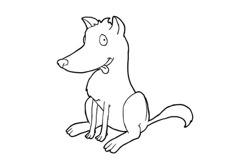 coloring page dog  printable coloring pages img