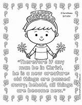 Bible Printables Year Christian Coloring Years Children Verse Preschool Commitment Boy sketch template