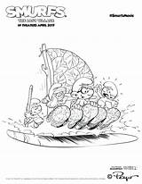 Coloring Pages Belgium Getcolorings Smurfs sketch template