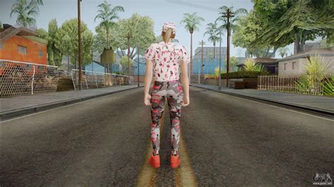 gta online dlc import export female skin 2 para gta san