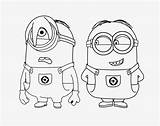Minions Coloring Clipart Banana Pngkey sketch template