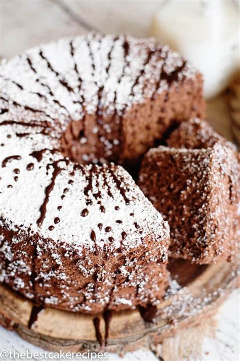 chocolate angel food cake recipe    cake recipes cakes