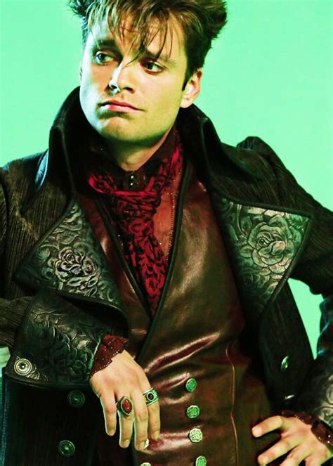 Sebastian Stan As Jefferson The Mad Hatter Once Upon A Time Peggy