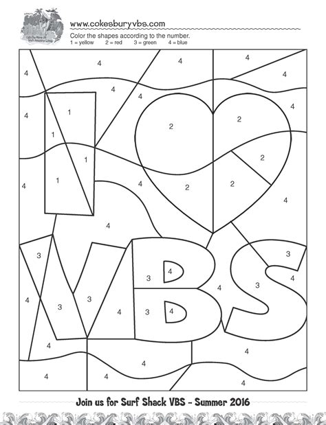 mystery island vbs coloring sheets