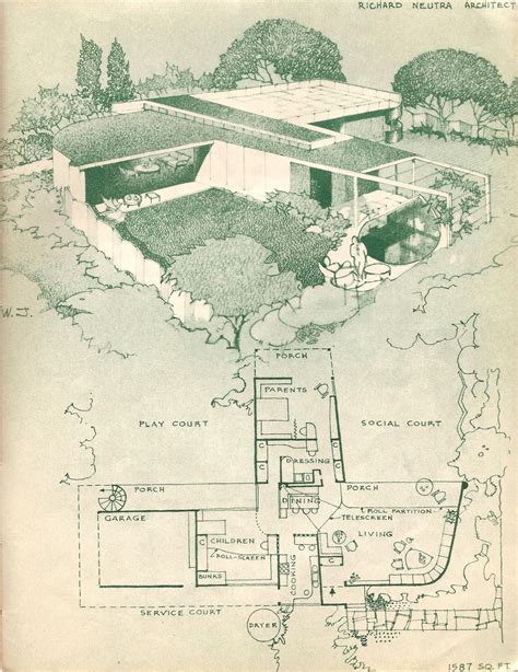 neutra home architecture drawing architecture graphics architecture drawings