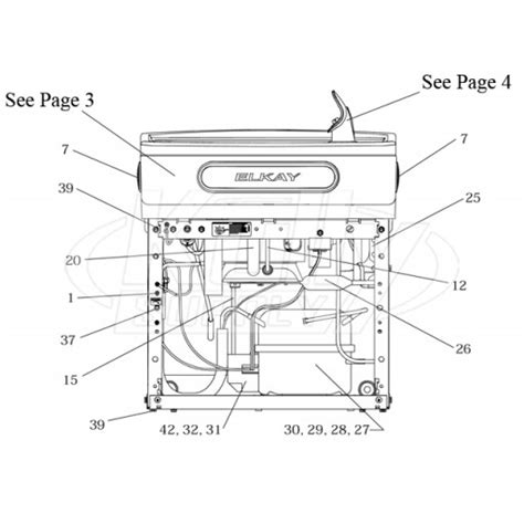 elkay lzsl parts breakdown drinkingfountaindoctorcom