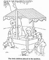 Coloring Sheets Boys Girls Kids Pages Play sketch template