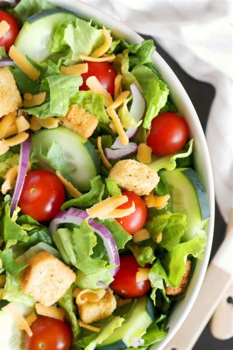 classic house salad recipe recipe side salad recipes salad