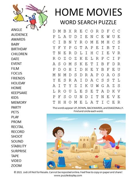 word search  great movies printable  word search vrogue