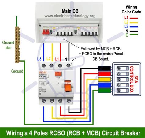 wire  gfci circuit breaker     poles gfci wiring gfci electrical panel