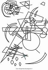 Kandinsky Wassily Disegno Colorear Quadri Famosi Misti Quadro Scuola Disegnidacoloraregratis Opere Picasso Stampare Dipinti Kandisky Abstracto Astratta Resultat Salvato Geometrica sketch template