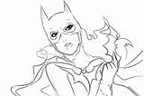 Batgirl Coloring Pages Looking Target Drawing Getdrawings sketch template