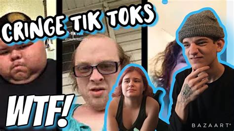 tik tok cringe compilations reaction w bry youtube