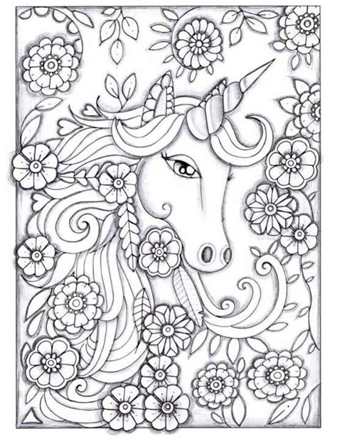 unicorn coloring pages  adult coloring pages coloring pages