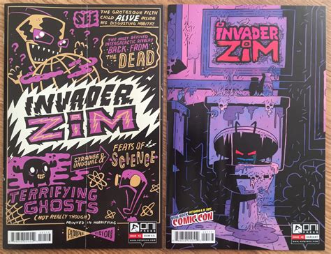 Variant Covers For Zim Invader Zim Know Your Meme