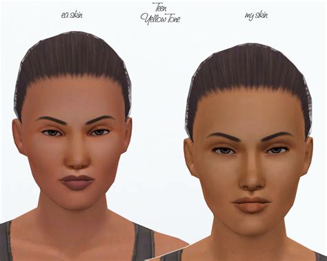 my sims 3 blog naughty and nice female skin default and non default versions by ladyfrontbum