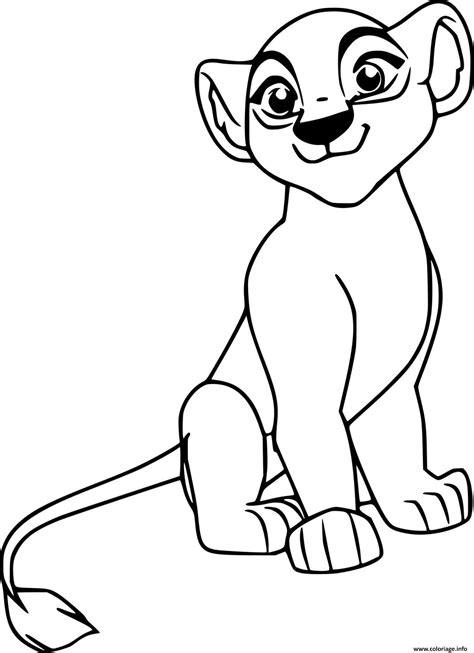 lion guard coloring pages kiara  printable coloring pages images