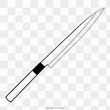 Karambit Weapon sketch template
