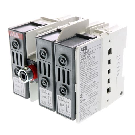 abb os aj fused open disconnect switch   class  fuse holder walmartcom