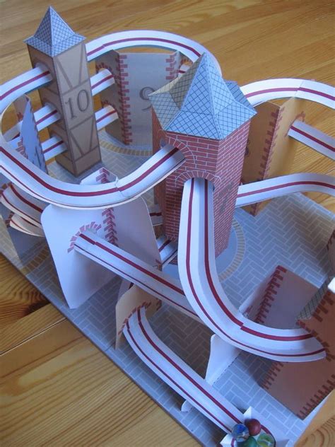 Lutz S Web Site Paper Model Roller Coaster Paper Roller