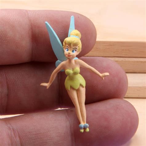 Hot 4cm Tinker Bell Fairy Figures Toys Cute Diy Resin Craft Tinkerbell