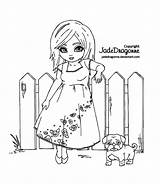 Coloring Pages Picket Jadedragonne Deviantart Fences Fence Getcolorings Printable Choose Board Lineart sketch template