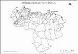 Venezuela Municipios Mapas Estados Dibujo Obelisco Maracay sketch template